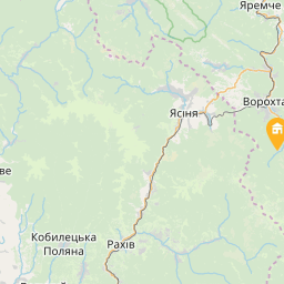 Юрая Ворохта на карті